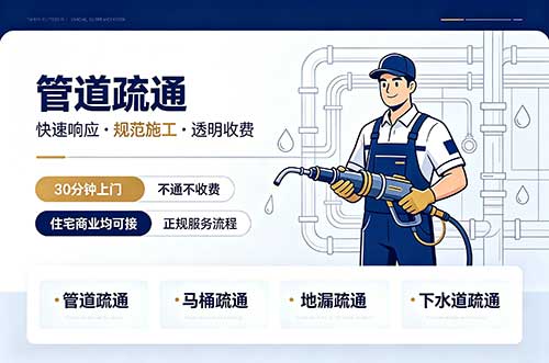 周至管道疏通