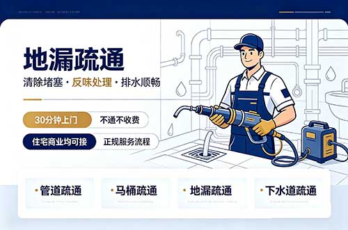 周至地漏疏通