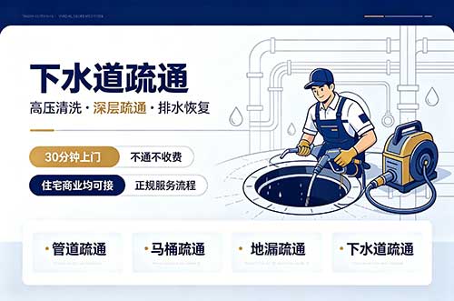 周至下水道疏通