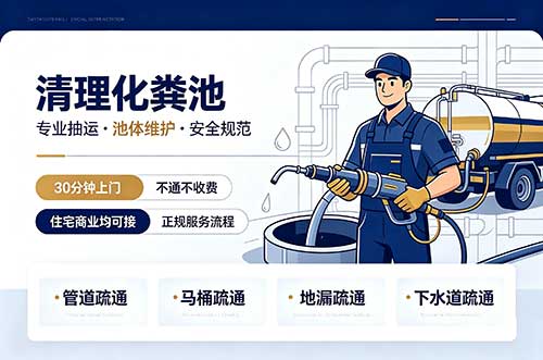周至清理化粪池